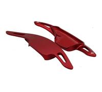 YMNHBIK Gear Shift Paddles Compatible with Chevrolet for Camaro 2016 2017 2018 2019 Car Steering Wheel Shift Paddle Shifter Extension 2pcs(Red)
