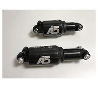 Ymnilian Rear Shock Absorber, Shock Absorbers Air Rear Shock Double Single Air Chamber Pressure Mountain Rear Shock Absorber 125 150 165 190mm(A5 RE 125mm)