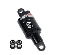 Ymnilian Rear Shock Absorber, Shock Absorbers Bicycle Air Rear Shock Absorbers 100mm 125mm 150mm 165mm Mountain Bike Folding Bike Rear Shock Absorber After Bile(AO 6 100 x 9 mm)