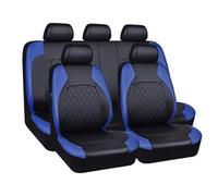 YMQXWZDR Car Seat Covers for Nissan LEAF 2011-2024,Full Set Front Rear Cushions Protector Washable Easy Fit Waterproof Interior Accessories,A4-blue