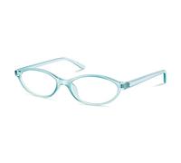 YMRFW Oval Blue Light Blocking Glasses for Women Retro 90s Cat Eye Frame Glasses Computer TV Eyeglasses Anti Eyestrain, Green, 1pack