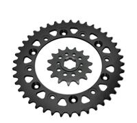 YmsWd 520 CNC 15T 41T Front Rear Motorcycle Sprocket For XL500 RC-RH ProLink PD02 82-87 XL600 RD RE RF 83-87(41T 15T)