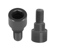 YMT Hex Bolts Perfect for Olympic Bars, Curl Bars, Tricep Bars, Dumbbell Bars