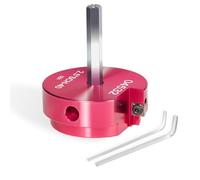 YMT PPR250 PVC Pipe Reamer Fitting Saver Plastic Pipe Fitting Reamer 2.5 Inch Aluminum Head- SCH40 PVC, ABS, CPVC Socket Saver,with 1/4-Inch Hex Shaft