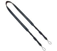 YMTHamaz3 Camera Neck Strap Thin Leather/Binoculars Strap Black