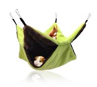 YMTWSRY Guinea Pig Hammock, Hammock for Pet Cages, Warm Cage, Pet Hamster, Hanging Bed, Pet Cage Hammock for Ferrets, Sugar Gliders, Rats, Small Animals