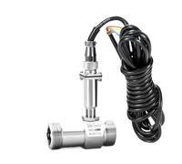YMUGUEGH 1pcs Liquid Flow Meter Sensor Water Flowmeter Pulse Signal 1 2 inch(DN40 SS304 pulse)