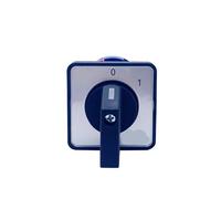 YMUGUEGH 22mm OFF-ON 20A 220V Single Hole Power Supply Cut Off Stop Start Two Positions 1 Pole YMW26-20/1S LW26 LW28