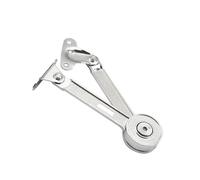 YMUGUEGH Cabinet Door Support Hinge Hydraulic Random Stop Hinge Adjustable Strength Elevator Support Furniture Hardware(1PC)