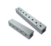 YMUGUEGH Distributor Block Airway Integration Block Manifold Block 1/4" Bsp 1/2" Bsp Pneumatic Connector Block Pneumatic Component 1PCS(10W12K)