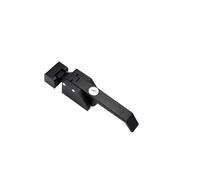 YMUGUEGH Freezer Handle Door Hinge Industrial Knob Lock Latch Hardware Pull Part Equipment Plant(Black with key)