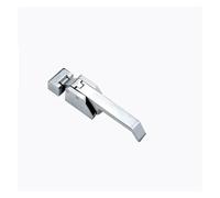YMUGUEGH Freezer Handle Oven Door Hinge Cold Storage Store Industrial Knob Lock Latch Hardware(Chrome without key)
