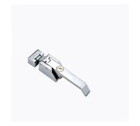 YMUGUEGH Freezer Handle Oven Door Hinge Cold Storage Store Industrial Knob Lock Latch Hardware(Chrome with key)
