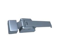 YMUGUEGH Freezer Handle Oven Door Hinge Cold Storage Store Industrial Knob Lock Latch Hardware Pull Part Equipment Plant(Gray without key)