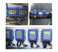 YMUGUEGH Liquid Wall Mounted Flow Meter Water Clamp Flowmeter 4-20mA Supply Power 220V(DN300-DN6000)