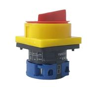 YMUGUEGH On off switch 2 position selector changeover 20A 1 pole Pad lock Main Cam rotary switches YMW26-20/1GS