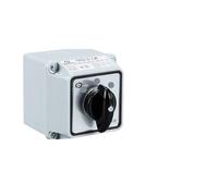 YMW26-20/1M Waterproof IP65 Rotary Cam Switch Changeover Control Circuit 690V 20A 1 Pole with Protective Box LW26 LW28 LW39B(1-0-2 with Box)