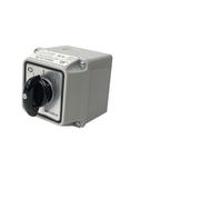 YMW26-20/2M IP65 Changeover rotary cam main switch 20A 2 Poles 3 position with waterproof enclosure(102 With Box)