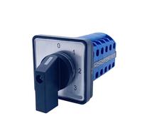 YMW26-20/5 Cam Switch 0-3 Positions Selector Changeover 20 Terminals Silver Contact LW26 LW28 1Pcs