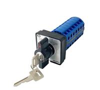 YMW26-20YS2/7 Electric Dual Power Control 20A 7-Pole Three-Position Key Lock Conversion Rotary knob cam Switch(3 Position)