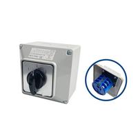 YMW26-32/3-M Changeover Cam Rotary Switch Knob 32A 3 Phases 3 Position With Box IP65 Interruptor IDGTTLDF(0123)