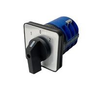 YMW26-32 5.5N/3 Rotating Electrical Changeover Rotary Cam Switch Three Poles 3 Positions 32A 690V 1Pcs
