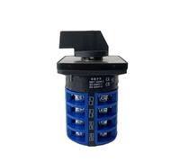 YMW26-32 Series LW26 32A 690V Silver Contact 1-8 Poles 2/3 Positions Changeover Cam Switch Rotary Selector LW28-32(1P-4 Terminals)