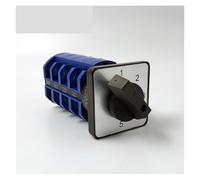 YMW26-63/4 Changeover Rotary Cam switch 690V 63A 4 levels 5 position Silver Manual control electronic starter Controls Switches