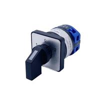 YMW26 LW26-10/1 Universal Transfer Rotary Cam Switch 10A One Level Section Double Power Supply Switching Reversing Combination 1Pcs(0-1)