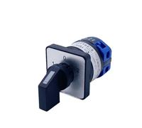 YMW26 LW26-10/1 Universal Transfer Rotary Cam Switch 10A One Level Section Double Power Supply Switching Reversing Combination(1-0-2)