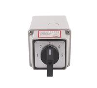 YMW26 LW26-20/5M Two Wire Five Group 5 Position 20A Power Switching Signal Waterproof Box Transfer Rotary Cam Switch