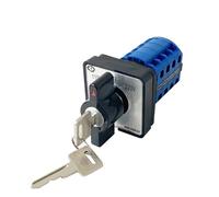 YMW26 LW26-20YS2/4 Electric Dual Power Control 20A 4 Pole 3 Position 110V-OFF -220V with Key Conversion Rotary knob cam