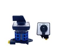 YMW26 LW26-25/2 DIN Rail FWD-STOP-REV Changeover Rotary Cam Switch 25A 690V Selector Control electronic starter LW28 IDGTTLDF(FWD-STOP-REV)