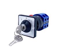 YMW26 LW26-25YS3/2S Lock Key 25A 3 Position Rotary Switch Battery Car Two Groups Of Dual Power Switching Using electronic starter Reverse