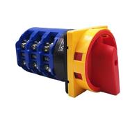 YMW26 LW26GS-125/04-3 Power Cut-off Rotary Cam Switch Three-phase Six Wire Load Break Main Control Selector 125A 1Pcs