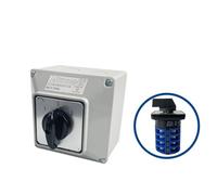 YMW26 LW28 LW26-32/4M Changeover Rotary Cam Switch Knob 32A Four Poles 3 Position With Box IP65 Interruptor IDGTTLDF(Customize)
