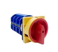 YMW26GS-63A 5.5N/3 Isolator Changeover Rotary Cam Switch Power Cut-off Knob Padlock Master Control Circuit OFF-ON LW28 LW26GS