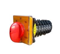 YMW28-20/6 20A 6 Poles 8 Position Control Motor Speed Changeover Rotary Cam Switch T-16EXF64D-6 1Pcs