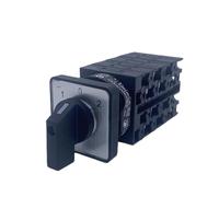 YMW42 LW42-20/7 Dual Power Control Circuit Switching 20A Three Position 7-Wire Knob Universal Rotary Cam Switch
