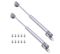 YMWALK 2 Pcs Gas Struts Cupboard Hinges,Gas Lift Strut Kit Gas Spring Lift Stay Support Soft Close Hinges for Kitchen Cupboards Wardrobe Door Stay Box Cabinet Hinge 200N