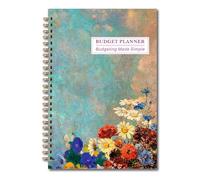 YMWALK A5 Budget Planner With Stickers, Undated Financial Tracker and Savings Planner for Effective Money Management, Including Expense and Savings Log, Start Anytime (Illustrations)