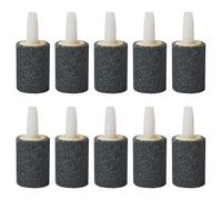 YMWALK Air Stone for Fish Tank, 10 PCS Aquarium Airstone Cylinder Bubble Diffuser Airstones for Aquarium Fish Tank Air Pump and Small Buckets (20 * 30mm)