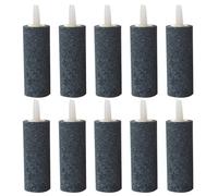 YMWALK Air Stone for Fish Tank, 10 PCS Aquarium Airstone Cylinder Bubble Diffuser Airstones for Aquarium Fish Tank Air Pump and Small Buckets (20 * 50mm)