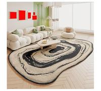 YMXBHN Multicolor Area Rug - Extra Thick Plush Carpet for Bedroom/Kids Room/Living Room - Customizable Home Decor Floor Mat,Non-Slip Warm Carpet Tiles,H,60x90cm