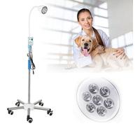 YMXEURSC Mobile Led Surgical Medical Examination Light,Oral Surgery Gynecological Examination Light,Floor Stand,Universal Wheel Rolling Base(A)