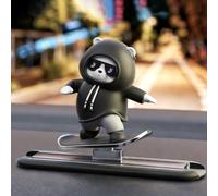 YMXFENBINGFAFAFA Sliding Dashboard Panda for Honda Jazz Crosstar 2020-2026 | Glides on turns, silent steel ball bearings, residue-free sticky pad, odourless, 12x10cm.