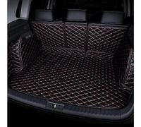 YMXFKY Leather Car Full Coverage Boot Mats for BYD Sealion 7 07 EV 2024, Rear Trunk Cargo Waterproof Anti-slip Anti-scratch Liner Protector Pad,Black+Red