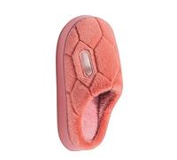 YMXLWHBD Slipper Plus Size Warm Cotton Slippers For Men Winter Outdoor Wear Indoor Home Non-slip Plush Slippers-pihong-46-47