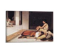 YMXSDIMDS After The Dance by John William Waterhouse Painting Poster Canvas Wall Art Scroll Picture Print Living Room Walls Decor Homes 24x36inch(60x90cm)