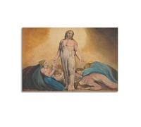 YMXSDIMDS Christ Appearing to His Disciples After The Resurrection by William Blake Painting Poster Art Canvas Decor Wall Print Photo Home Modern Decoratives 20x30inch(50x75cm)